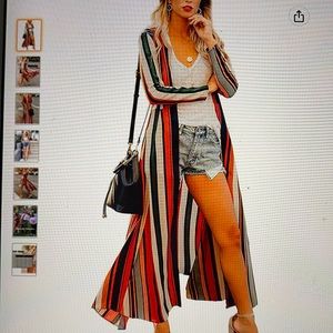 Flowy loose Kimono Cardigans Lightweight open cover up